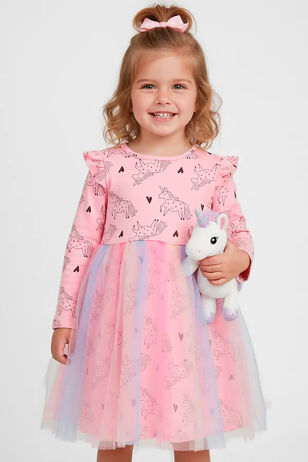 Платье YOULALA, розовый - фото 1