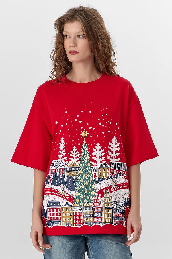 Футболка MARK FORMELLE, годжи +печать1 - фото 1