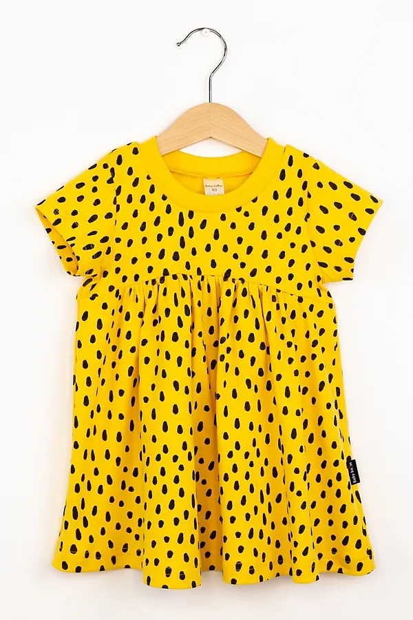 Платье BABY BOOM, гепард на мимозе - фото 1