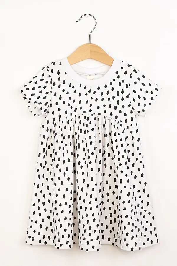 Платье BABY BOOM, гепард на белом - фото 1