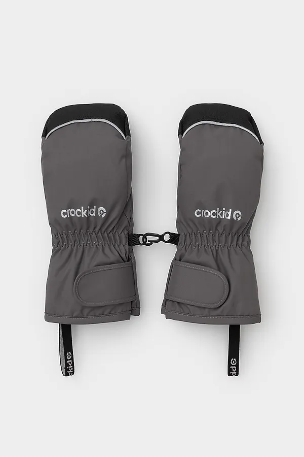 Рукавицы CROCKID, серый - фото 1