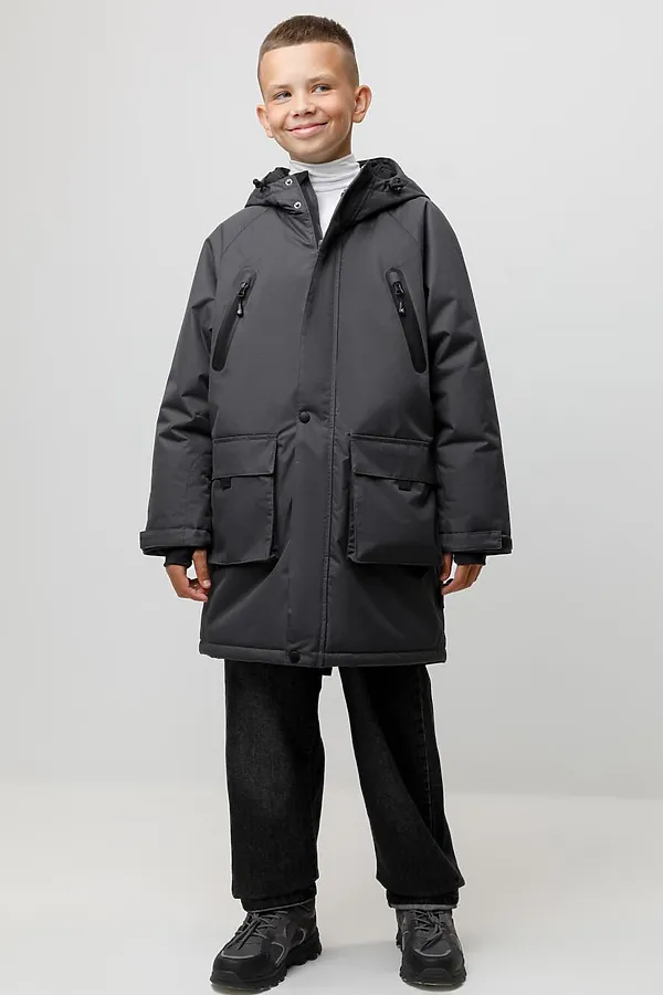 Парка CROCKID, темно-серый - фото 1