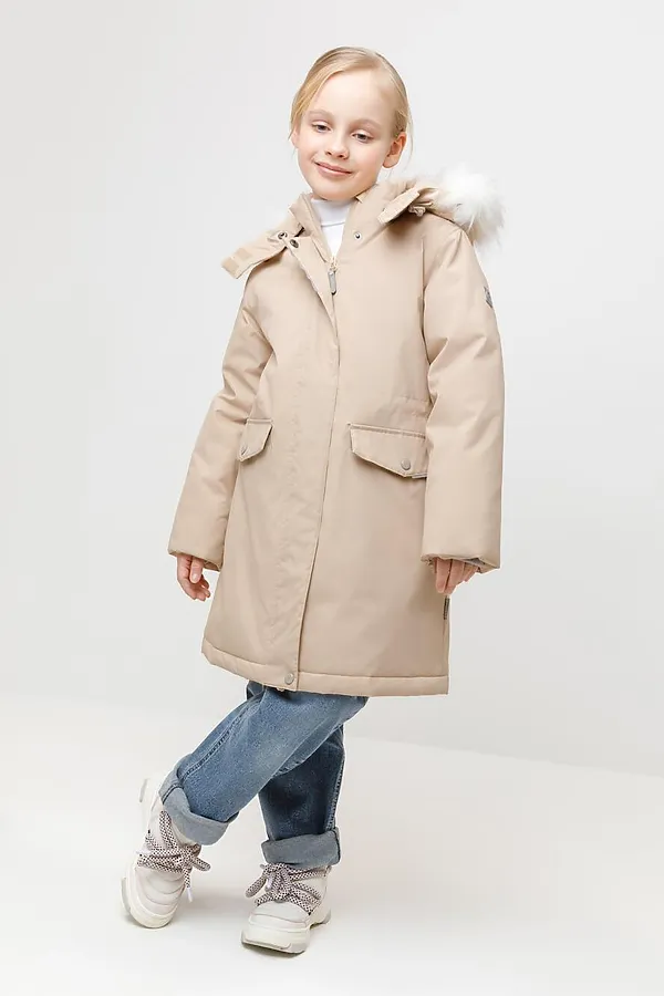 Пальто CROCKID, лунный свет - фото 1