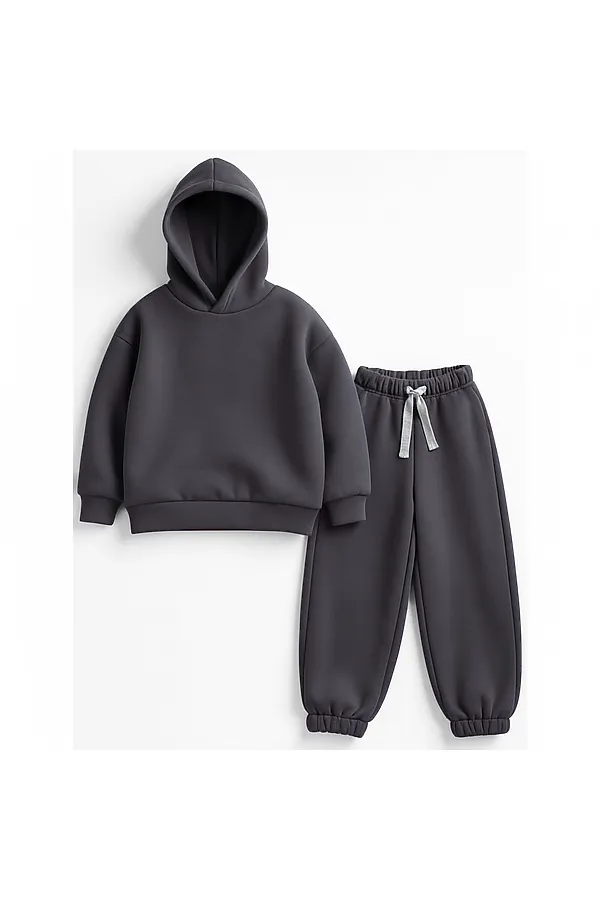 Комплект (Худи+Брюки) YOULALA, серый - фото 1