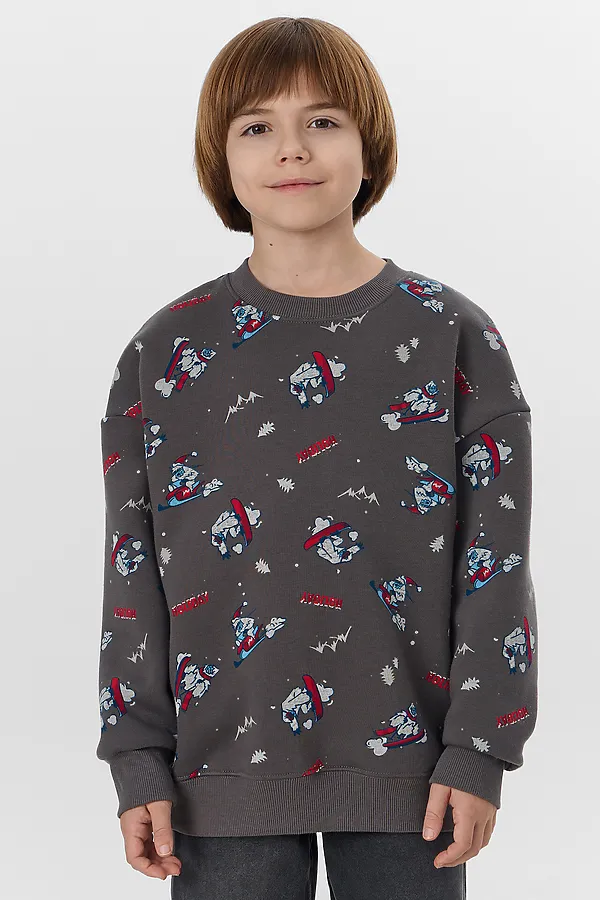 Свитшот MARK FORMELLE, йети на гранитном - фото 1