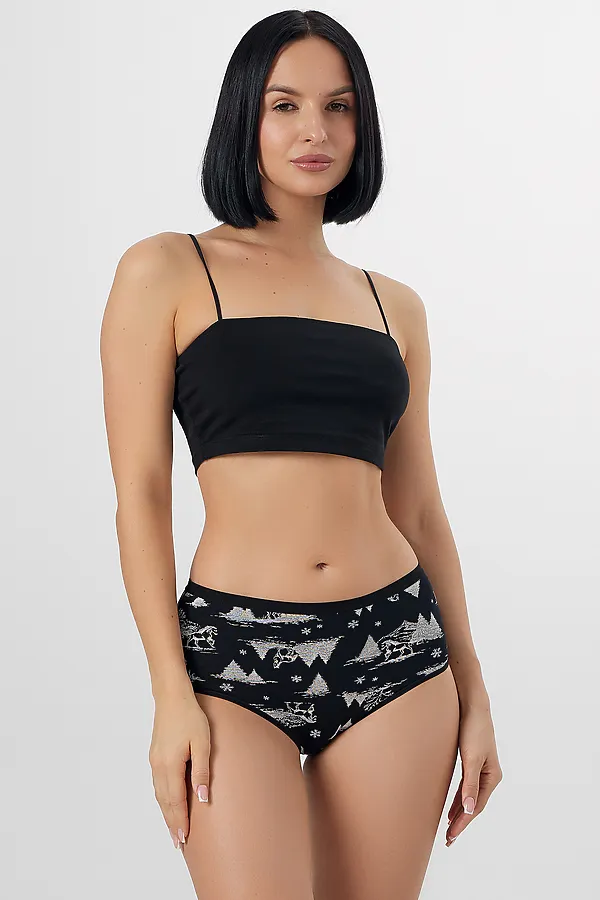 Трусы MARK FORMELLE, лошади на черном - фото 1