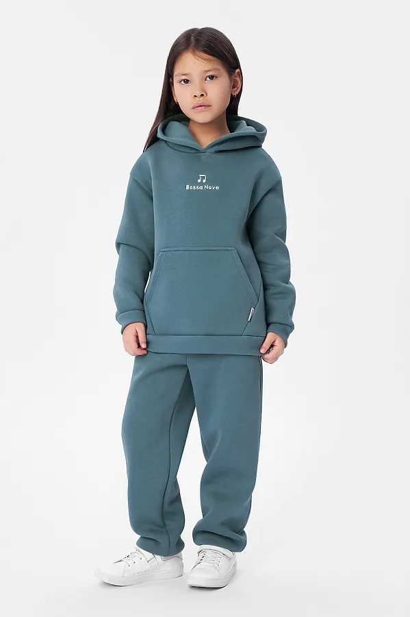 Костюм (Худи+Брюки) BOSSA NOVA, бирюзовый - фото 1