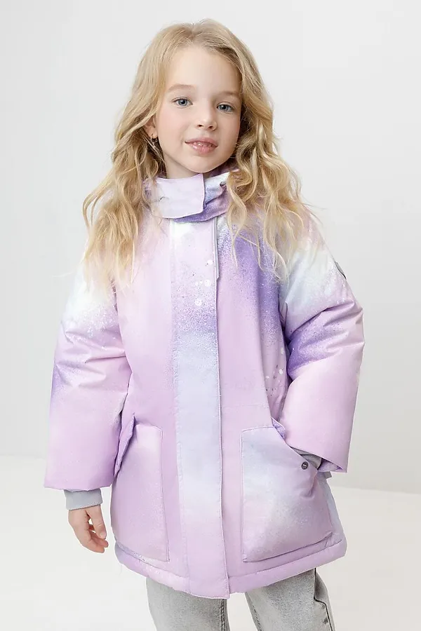 Куртка CROCKID, розовый фламинго, спрей - фото 1