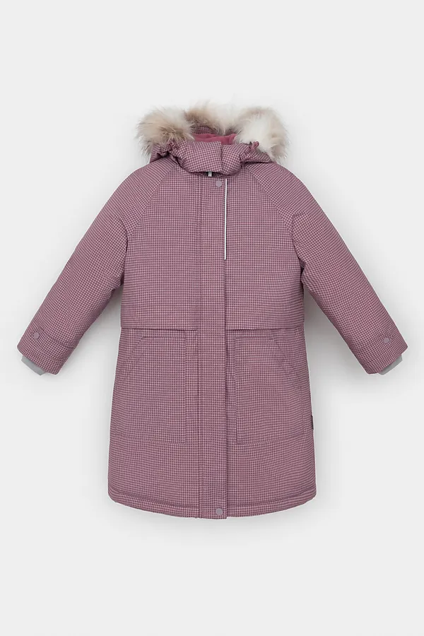 Куртка CROCKID, розовый рассвет, маленькая гусиная лапка - фото 1