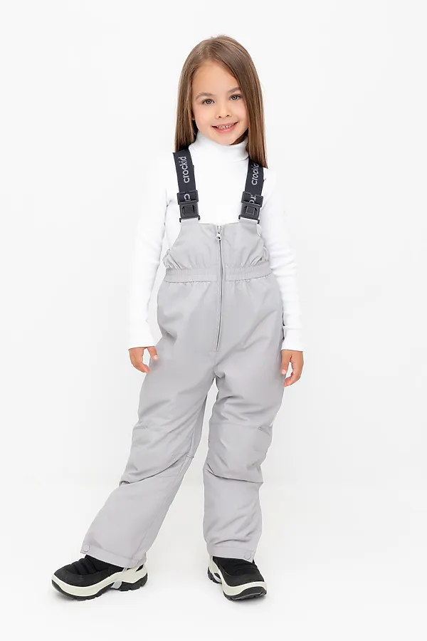 Полукомбинезон CROCKID, светло-серый - фото 1