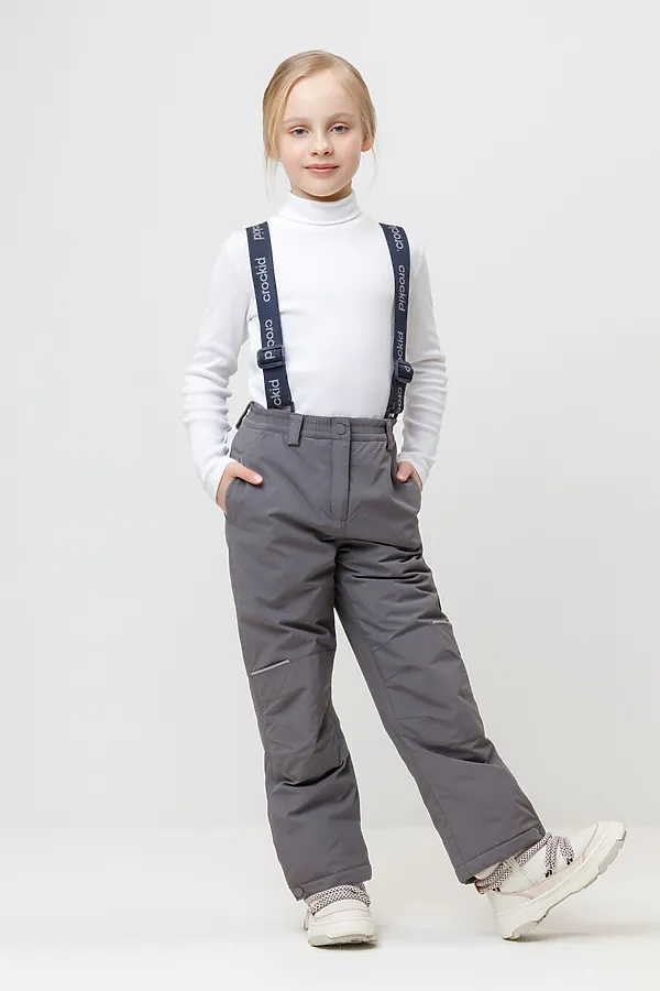 Брюки CROCKID, темно-серый гранит - фото 1