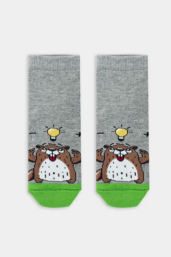 Носки MARK FORMELLE, серый меланж - фото 1