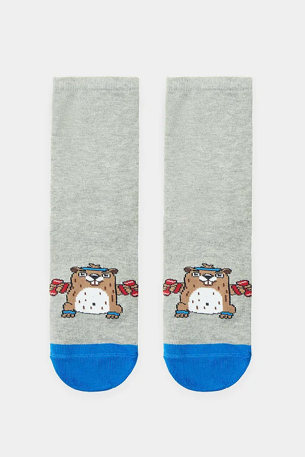 Носки MARK FORMELLE, серый меланж - фото 1