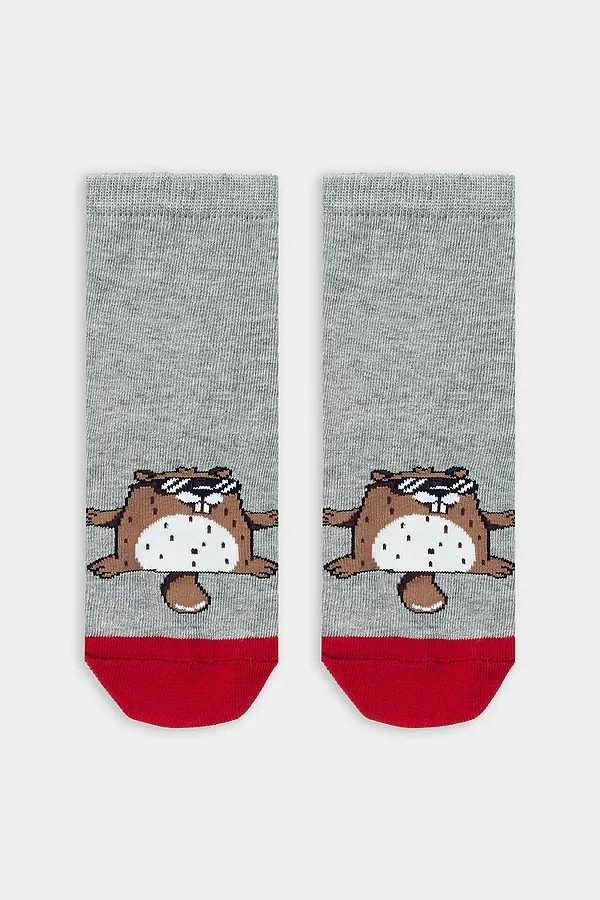 Носки MARK FORMELLE, серый меланж - фото 1