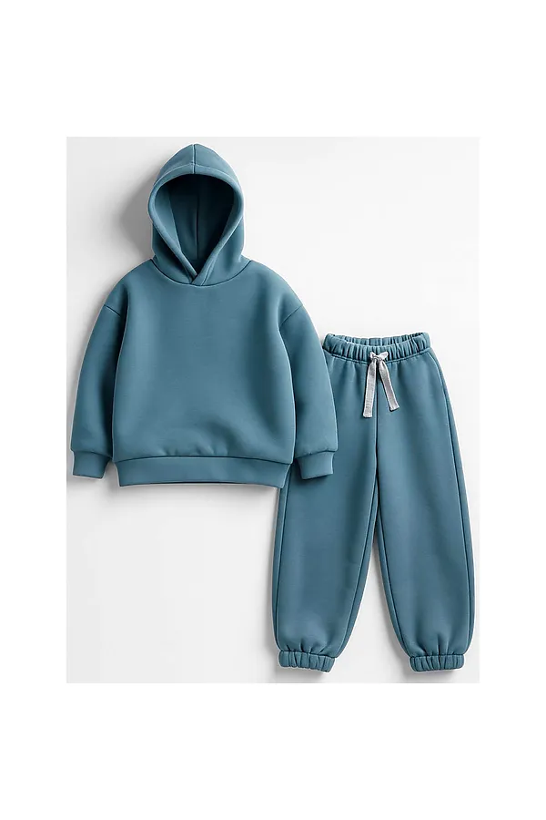 Комплект (Худи+Брюки) YOULALA, синий - фото 1