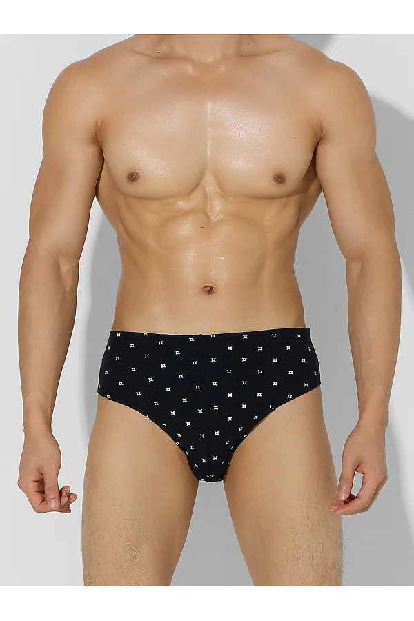Трусы MARK FORMELLE, квадраты на черном1 - фото 1