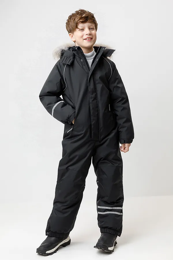 Комбинезон CROCKID, темный уголь - фото 1