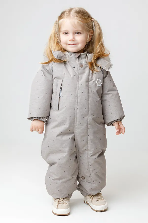 Комбинезон CROCKID, лунный свет, пятнышки - фото 1