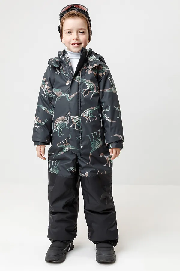 Комбинезон CROCKID, темный уголь, на раскопках - фото 1