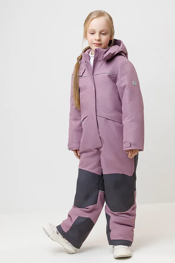 Комбинезон CROCKID, насыщенный виноград - фото 1