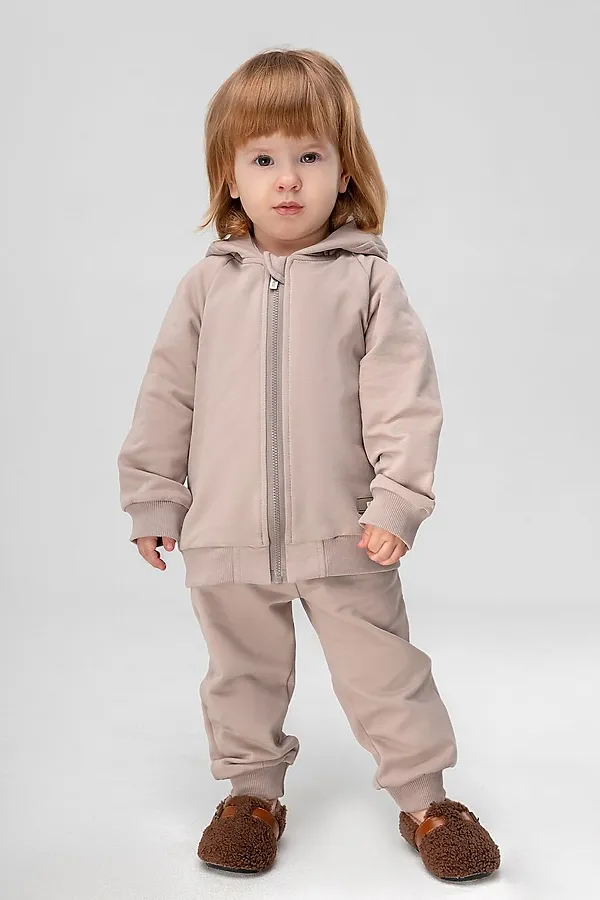 Комплект (Толстовка+Брюки) BODO, серо-бежевый - фото 1