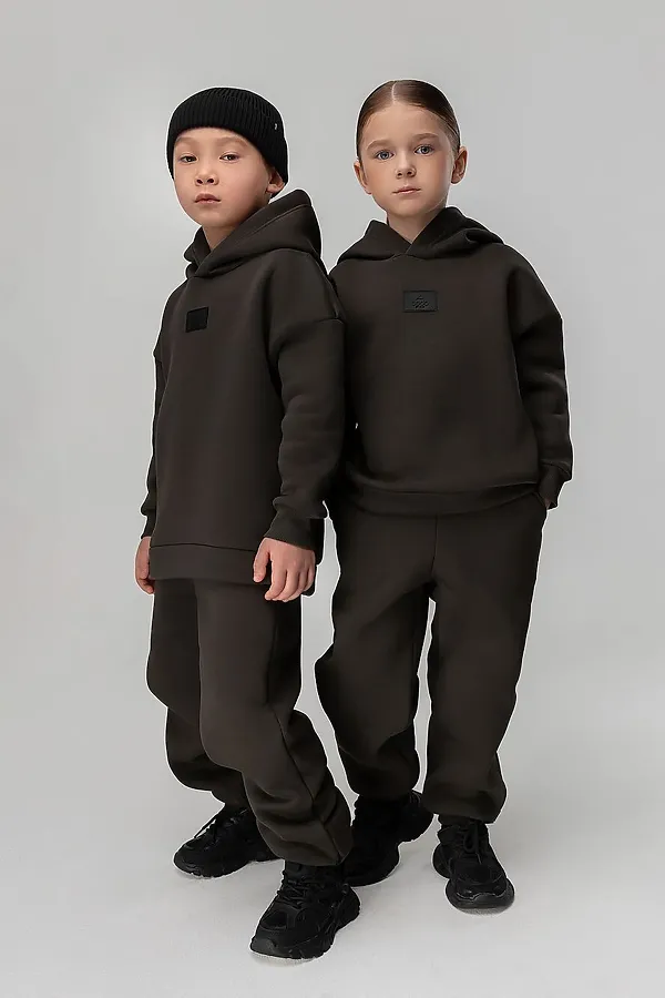Костюм (Худи+Брюки) BODO-S, темный хаки - фото 1