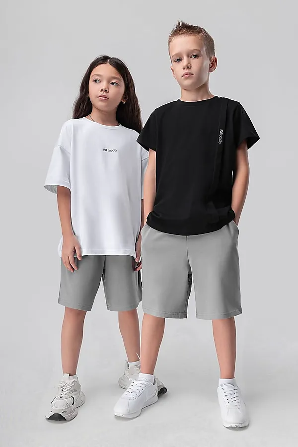 Шорты BODO-S, светло-серый - фото 1