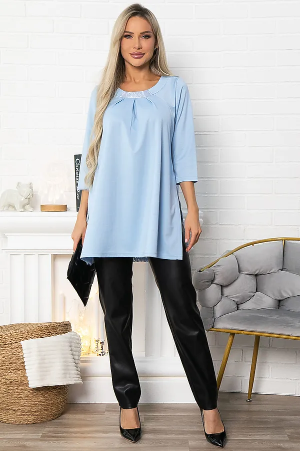 Туника Небесная мечта LADY TAIGA, голубая - фото 1