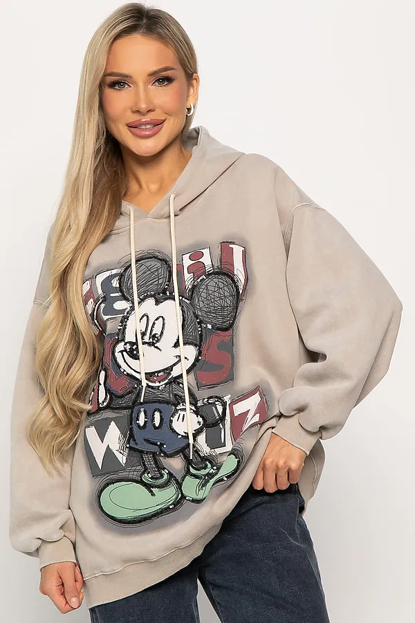 Толстовка с капюшоном Урбан LADY TAIGA, бежевая - фото 1