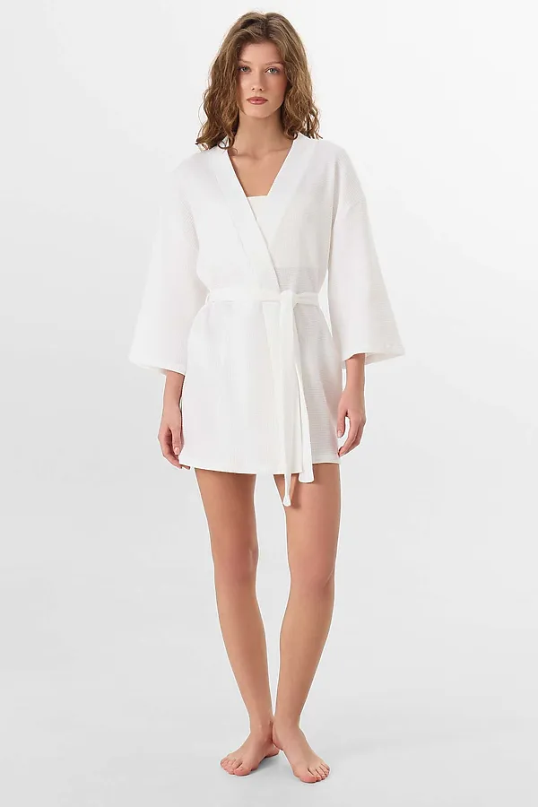 Халат женский MARK FORMELLE, белый - фото 1