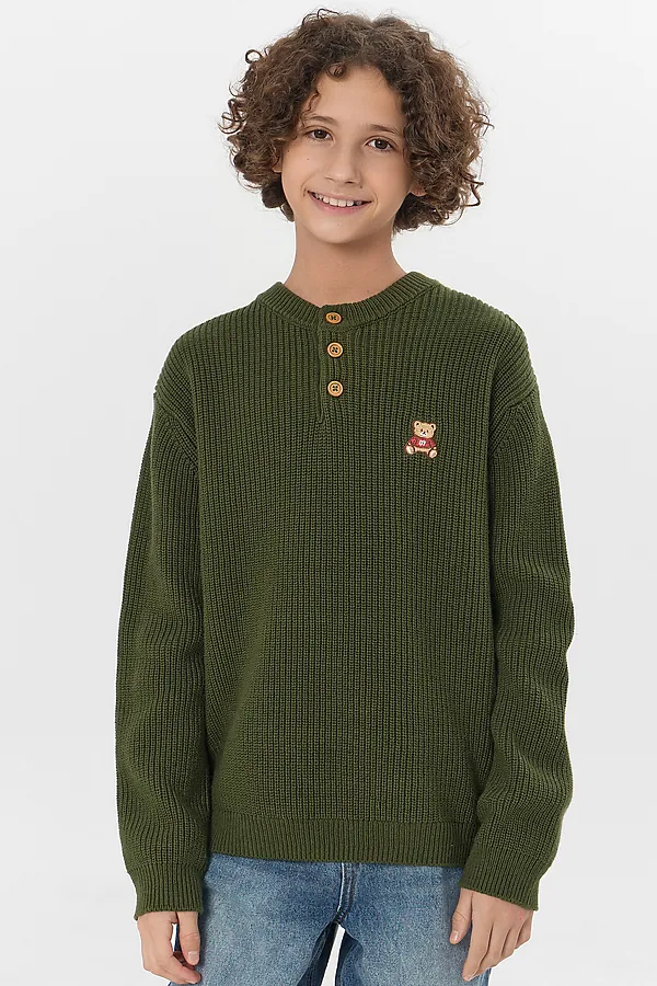 Джемпер для мальчиков MARK FORMELLE, оливин - фото 1