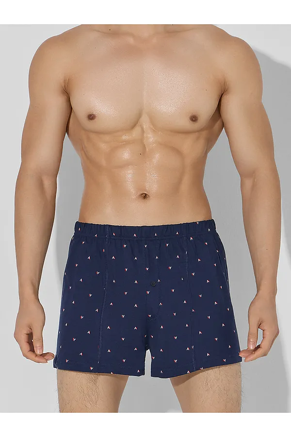 Трусы мужские MARK FORMELLE, узор на глубоком синем - фото 1