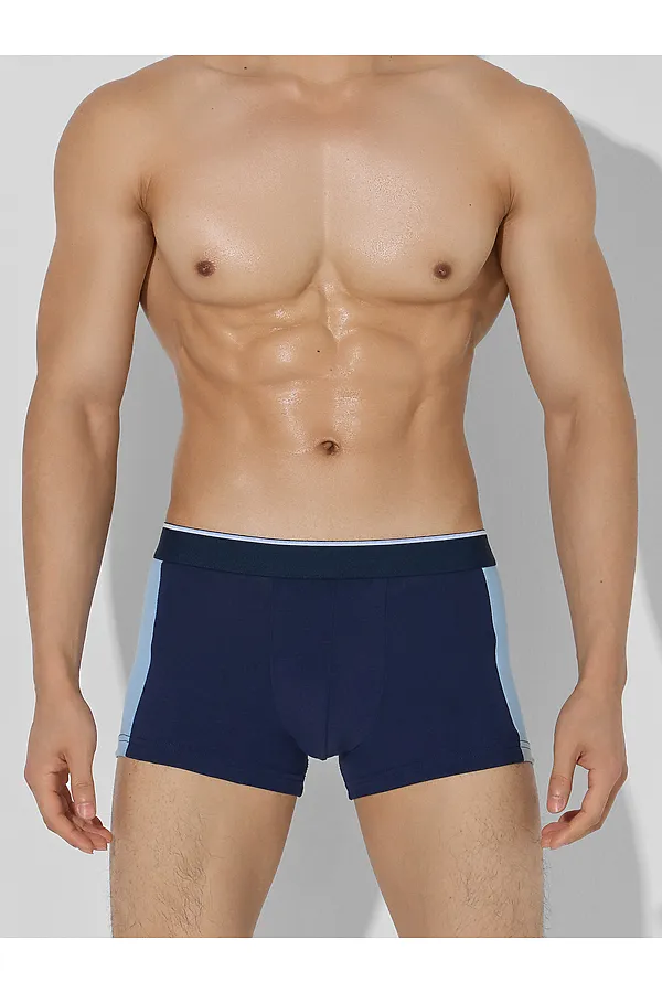 Трусы мужские MARK FORMELLE, глубокий синий +пыльно -голубой2 - фото 1