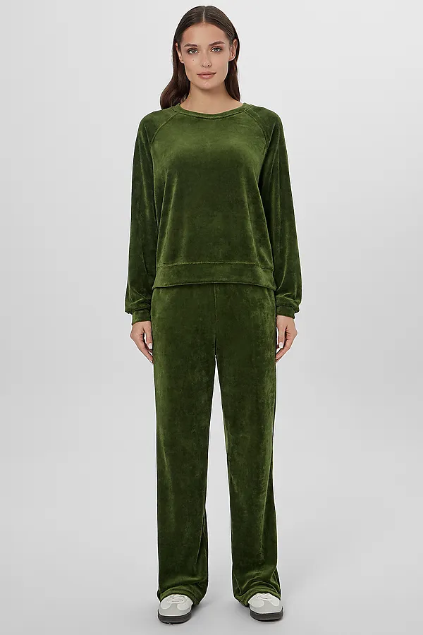 Комплект женский (джемпер, брюки) MARK FORMELLE, хвойный - фото 1
