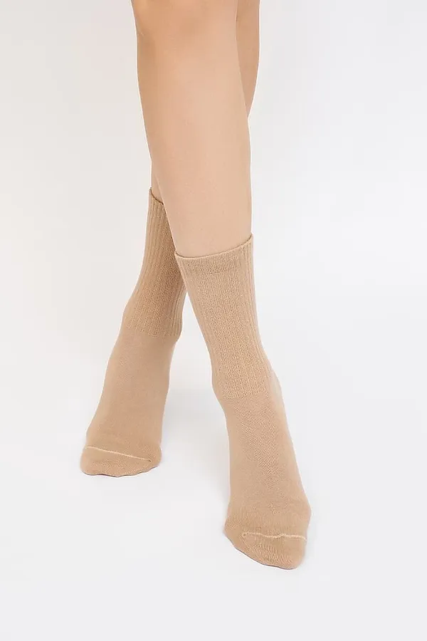 Носки женские MARK FORMELLE, капучино - фото 1