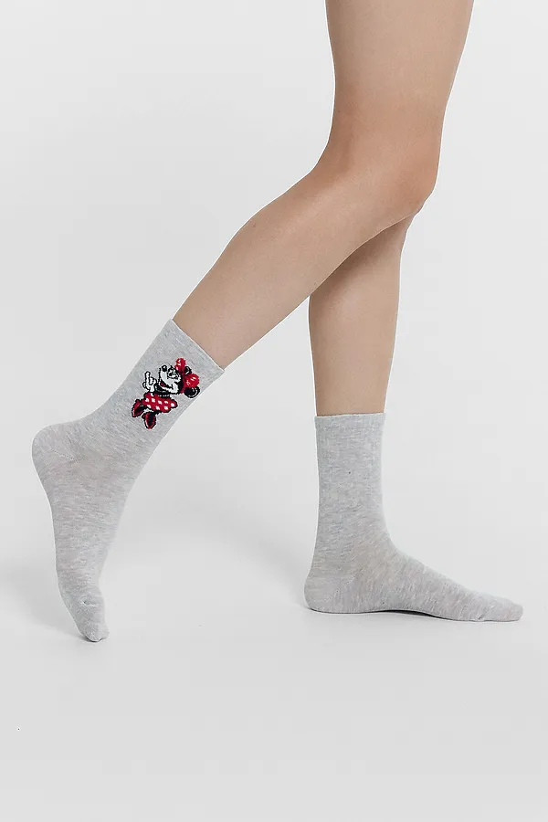 Носки женские MARK FORMELLE, св.серый меланж - фото 1