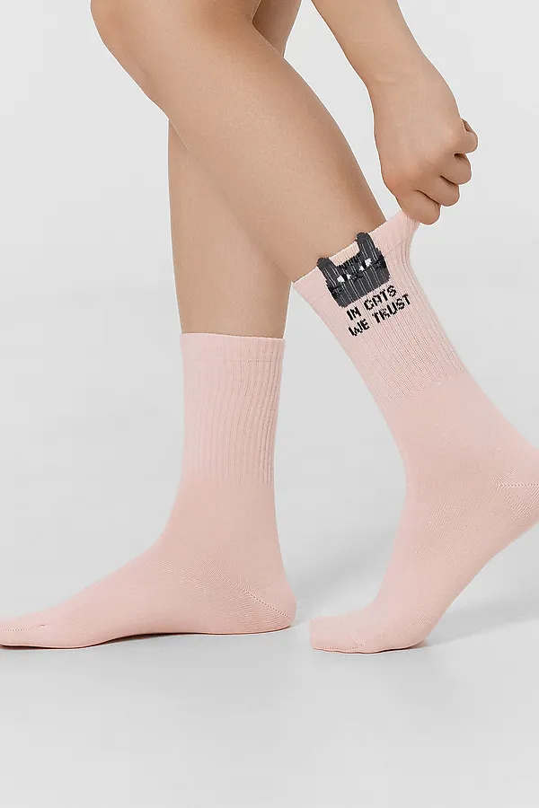 Носки женские MARK FORMELLE, розовый - фото 1