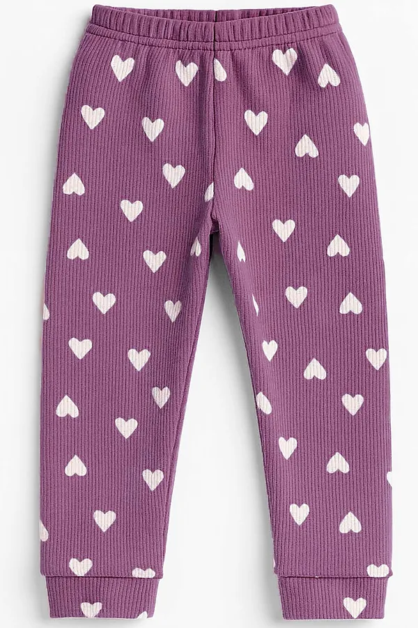 Штанишки кашкорсе YOULALA, лиловый - фото 1