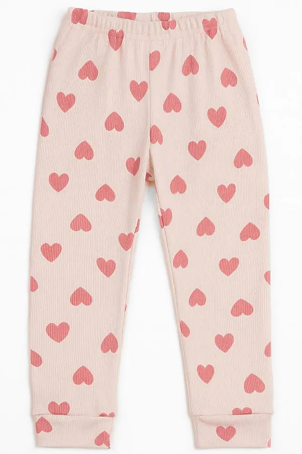 Штанишки кашкорсе YOULALA, персиковый - фото 1