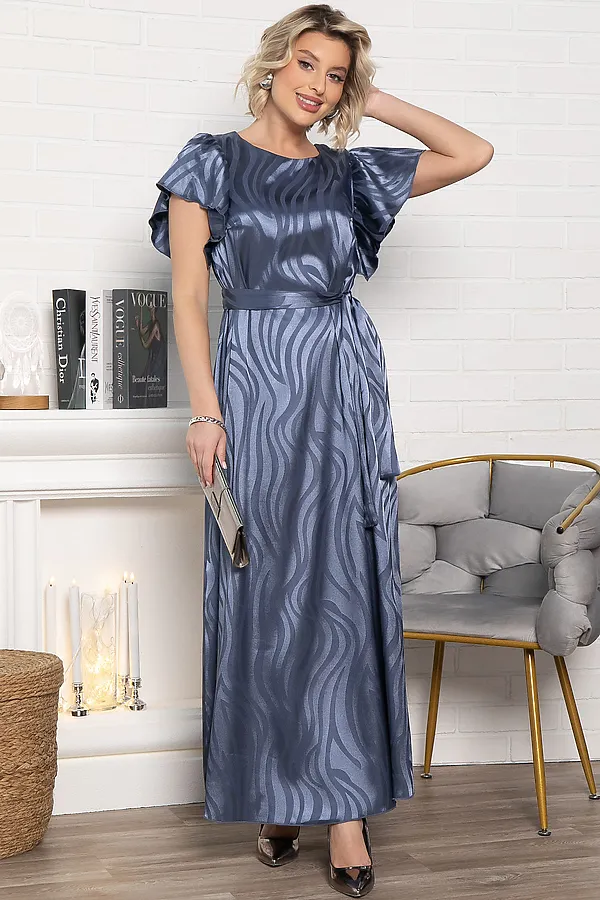 Платье Кордана LADY TAIGA, синее - фото 1