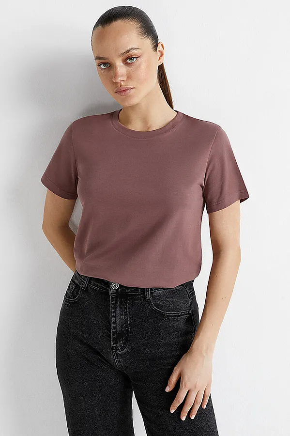 Футболка OMSA, cappuccino (коричневый) - фото 1