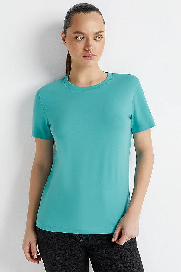 Футболка OMSA, acquamarina (голубой) - фото 1