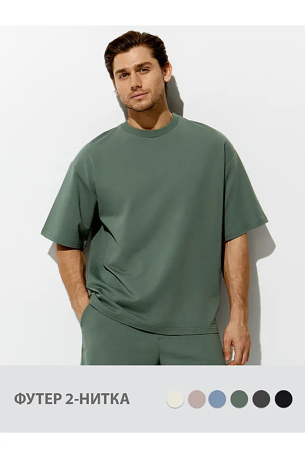 Футболка OMSA, militari (зеленый) - фото 1