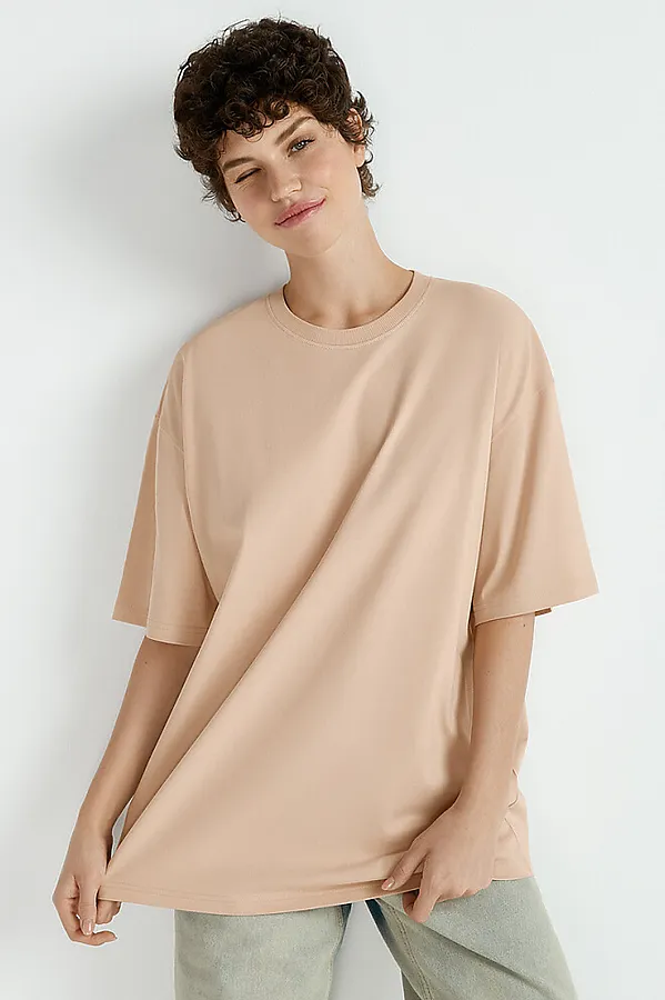 Футболка OMSA, beige (бежевый) - фото 1