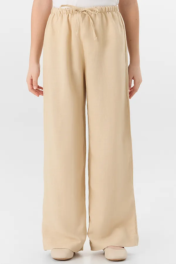 Брюки для девочек MARK FORMELLE, св.бежевый - фото 1