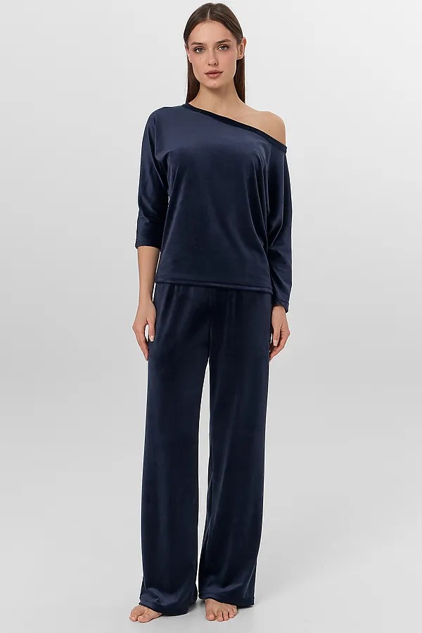 Комплект женский (джемпер, брюки) MARK FORMELLE, т.синий - фото 1