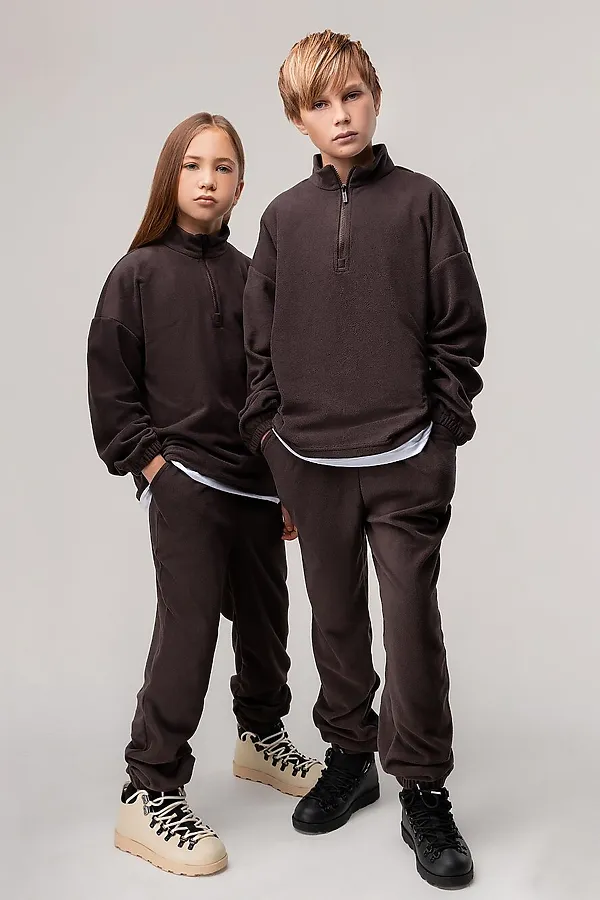 Костюм (Джемпер+Брюки) BODO, коричневый - фото 1