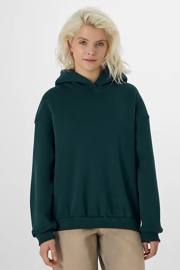 Худи женское MARK FORMELLE, темная зелень - фото 1