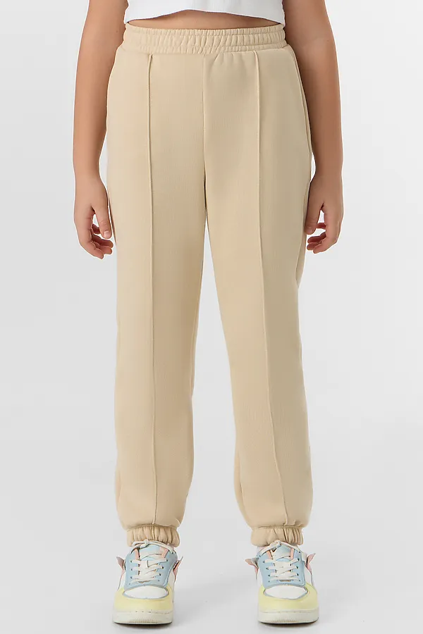 Брюки для девочек MARK FORMELLE, св.бежевый - фото 1