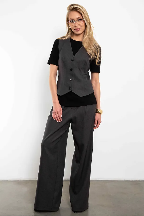 Жилет классический Basic KOSMOS, графит - фото 1